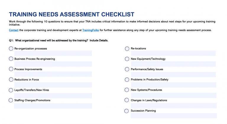 5 Training Needs Analysis Templates (Excel, Word, and PDF) - Cognota