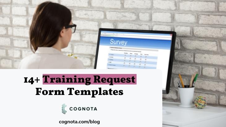 templates for training requests