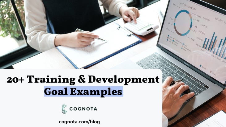 goal examples for training and development