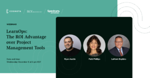 Banner image with the title of the webinar and pictures of the speakers