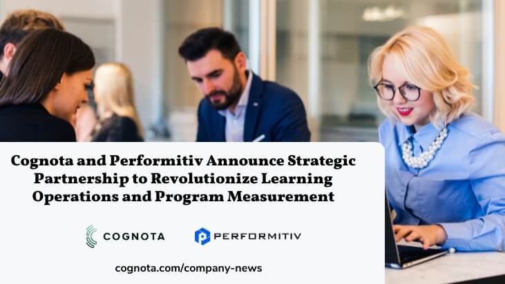 performitiv and cognota partnership