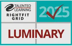Talented Learning award badge