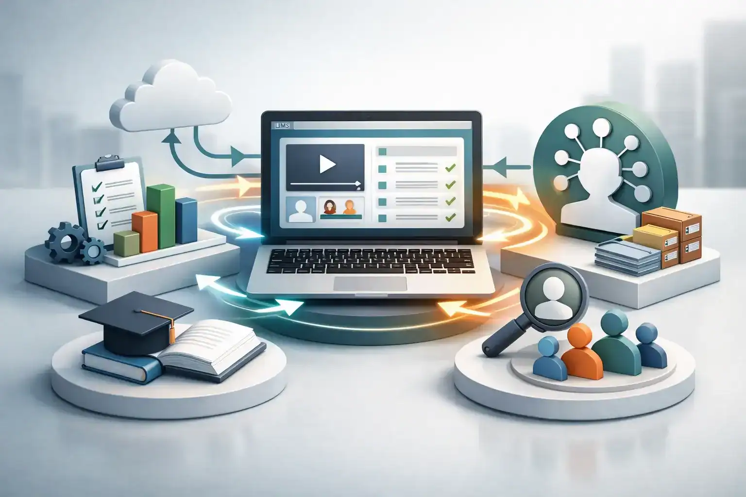 How Learning Operations Platforms Integrate with HR Systems and LMS Tools