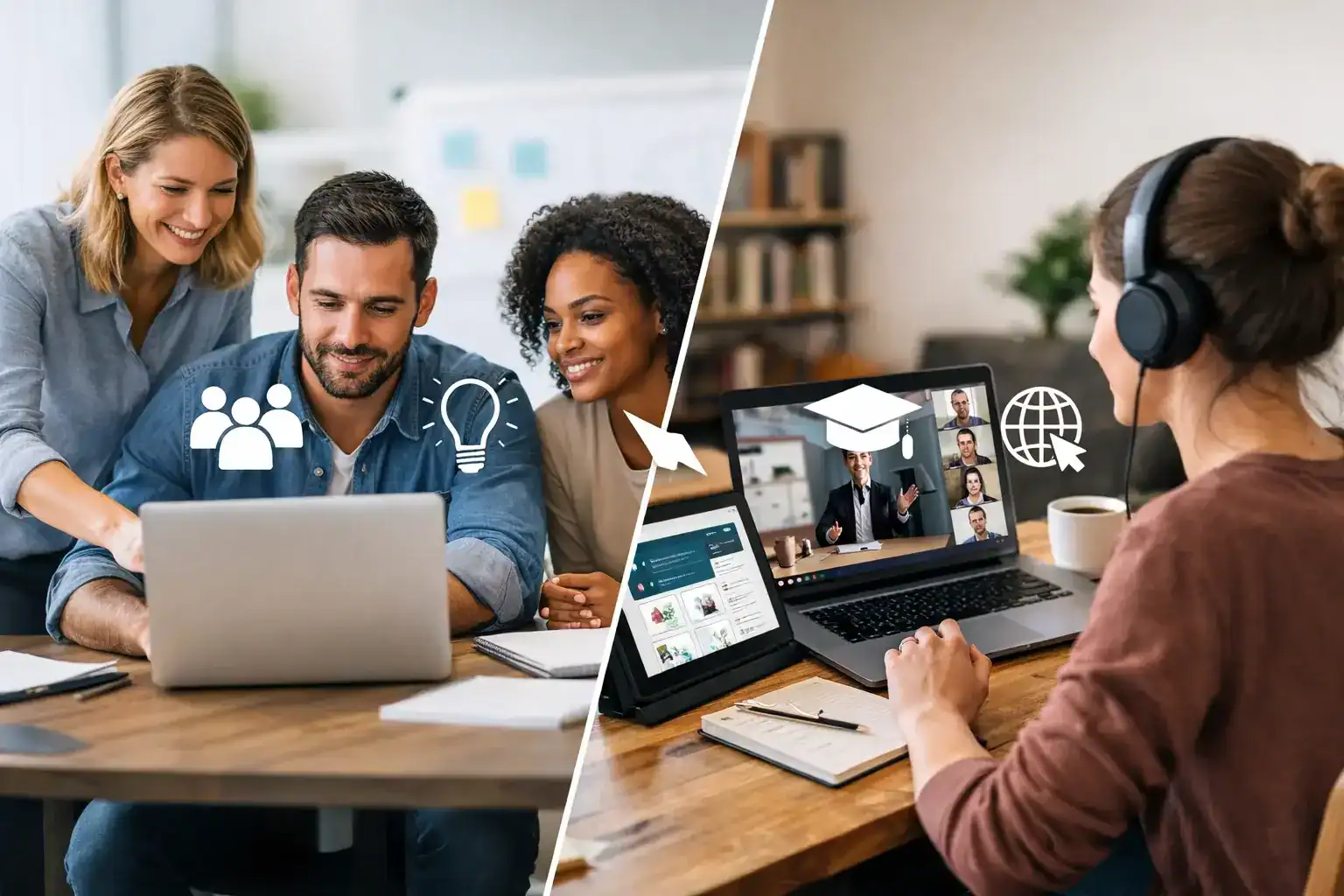 Internal Team Versus Learning Marketplace