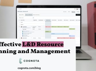 resource planning and management for l and d